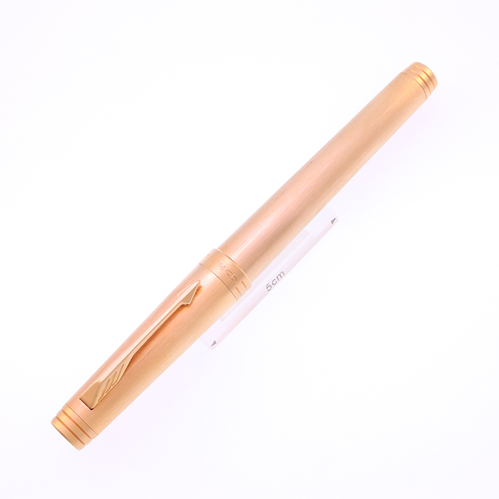 Parker Premier モノクローム ローズゴールド 万年筆 美品 中古)PARKER パーカー 万年筆 プリミエ モノクロームエディション