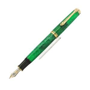 Pelikan ペリカン 万年筆 スーベレーン M600 ヴァイブラントグリーン M メイン