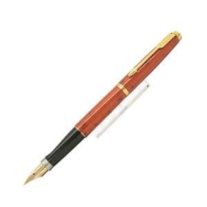 万年筆 #75 ラッカーコレクション ジャスパーレッド クォーツ XF