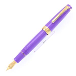 万年筆 ナガサワオリジナル 紫陽花色 六甲シチダンカ 極細字