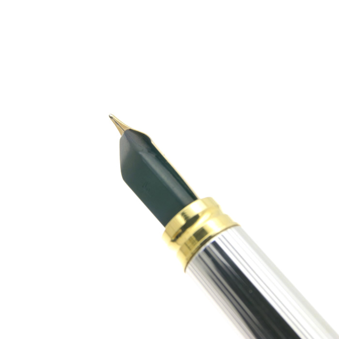 WATERMAN ウォーターマン 万年筆 ジェントルマン　ソリッドシルバーF 詳細ページ | 万年筆 ボールペンなど高級筆記具の販売・買取