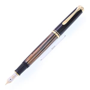 Pelikan ペリカン 万年筆 スーベレーン M400 茶縞 F メイン