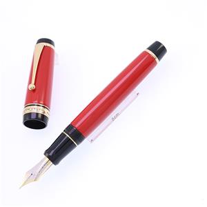 万年筆 カスタム URUSHI 朱 中細字