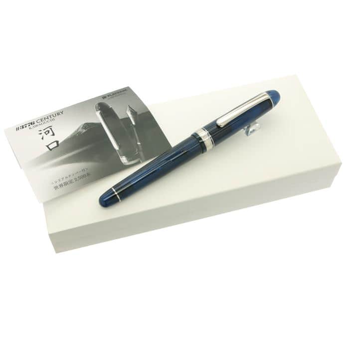 中古)PLATINUM プラチナ 万年筆 #3776 センチュリー 河口 細字（商品ID