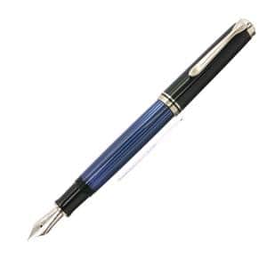 Pelikan ペリカン 万年筆 スーベレーン M805 ブルー縞 EF メイン