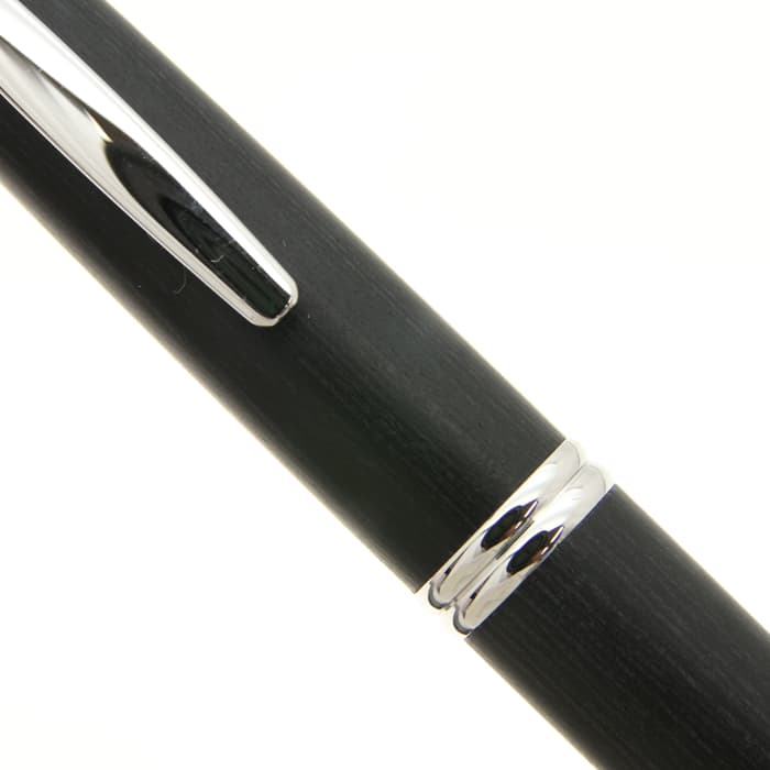 新品)PILOT パイロット 万年筆 キャップレス 木軸 ブラック（商品ID