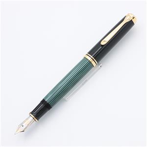 万年筆 スーベレーン M800 グリーンストライプ F