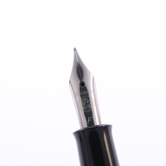 中古)Pelikan ペリカン 万年筆 クラシック M205 マーブルブルー F