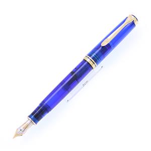 Pelikan ペリカン セット リミテッドエディション M800 ブルーオーシャン 万年筆(M) (PF刻印)+ボールペン メイン