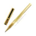 A.DUNHILL ダンヒル ボールペン ドレス ライン ゴールドプレート【現行芯用アダプタ付】