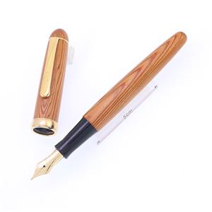 中古)PLATINUM プラチナ 万年筆 #3776 センチュリー 屋久杉 細字（商品  