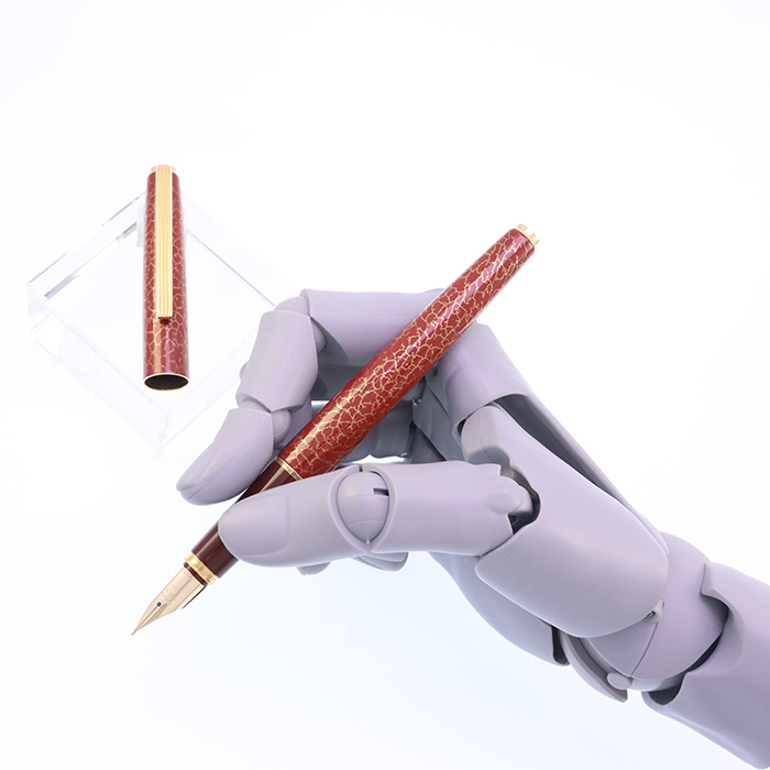 万年筆 PILOT パイロット 細字 14K 未使用 日本製 赤系