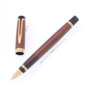 万年筆 リエゾン エボナイト ブラウン/ブラック M