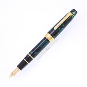 万年筆 プロフェッショナルギア 金 モザイク グリーン 中字