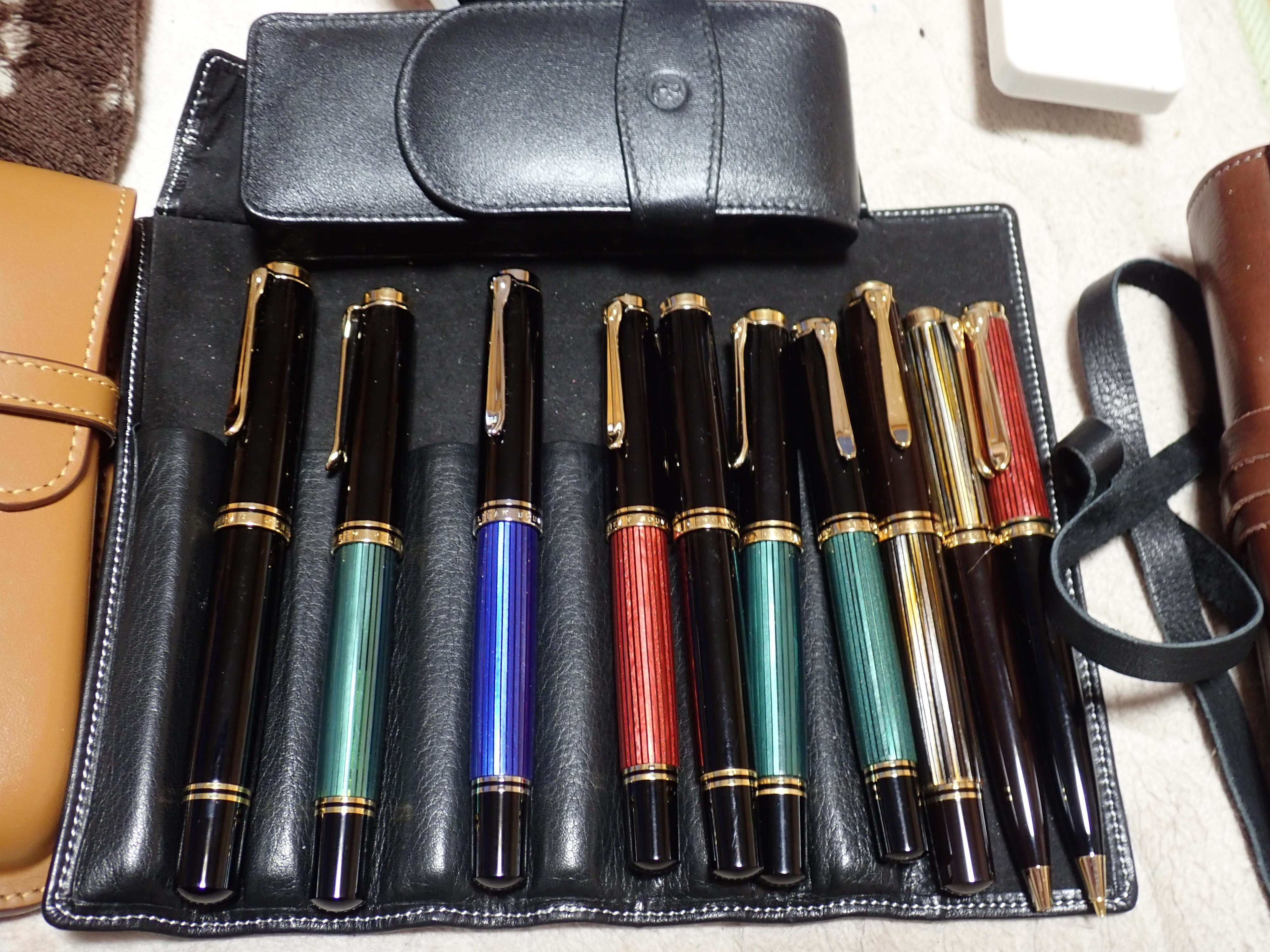 新品)Pelikan ペリカン 万年筆 スーベレーン M600 レッドストライプ