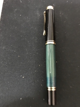 中古)Pelikan ペリカン 万年筆 スーベレーン M400 グリーンストライプ
