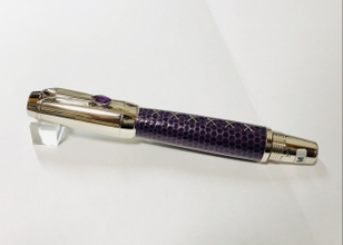 MONTBLANC モンブラン 万年筆 ボエム　スチール/アメジストペン先18k MONTBLANC モンブラン 万年筆 ボエム スチール/アメジストペン先